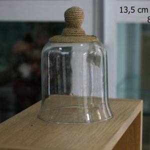 Nắp chụp thủy tinh D4181-T 13.5x16 cm