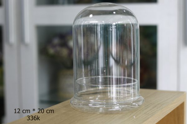 Nắp chụp và đế thủy tinh littel prince 12x20 cm