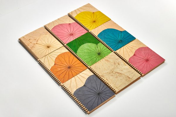 Bộ sổ tay lá sen nhiều màu