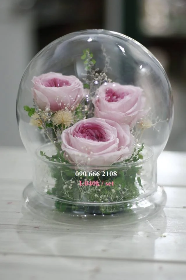 chai lọ thủy tinh handmade