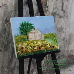Tranh hoa khô