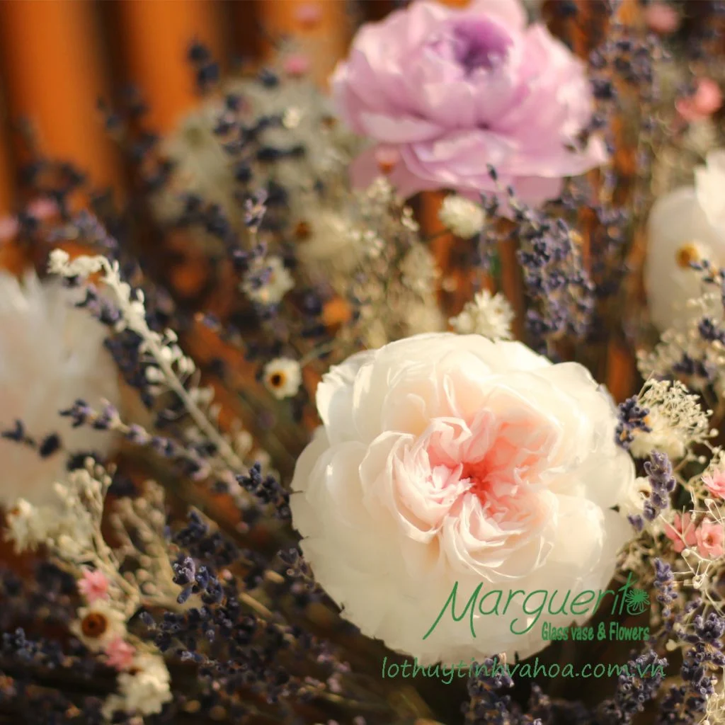 “HƯƠNG CỎ DẠI" TÁC PHẨM TỪ HOA LAVENDER KHÔ 3